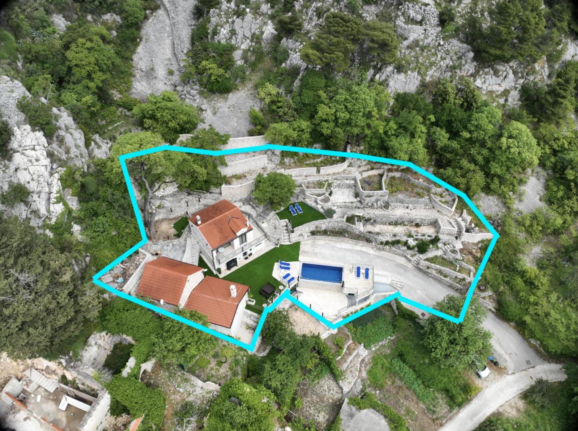 Stonehouse Residence In Makarska With Heated Pool Eksteriør bilde