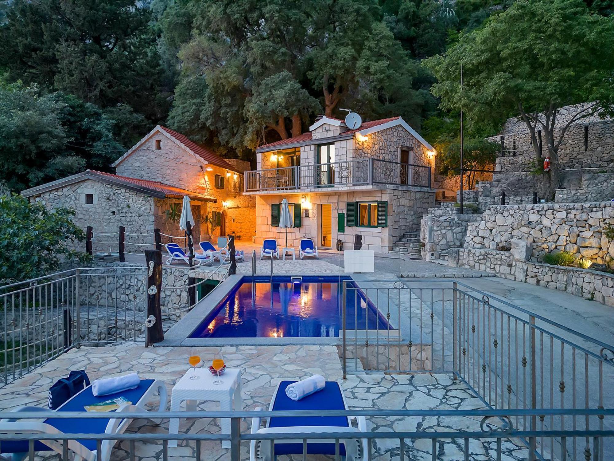 Stonehouse Residence In Makarska With Heated Pool Eksteriør bilde