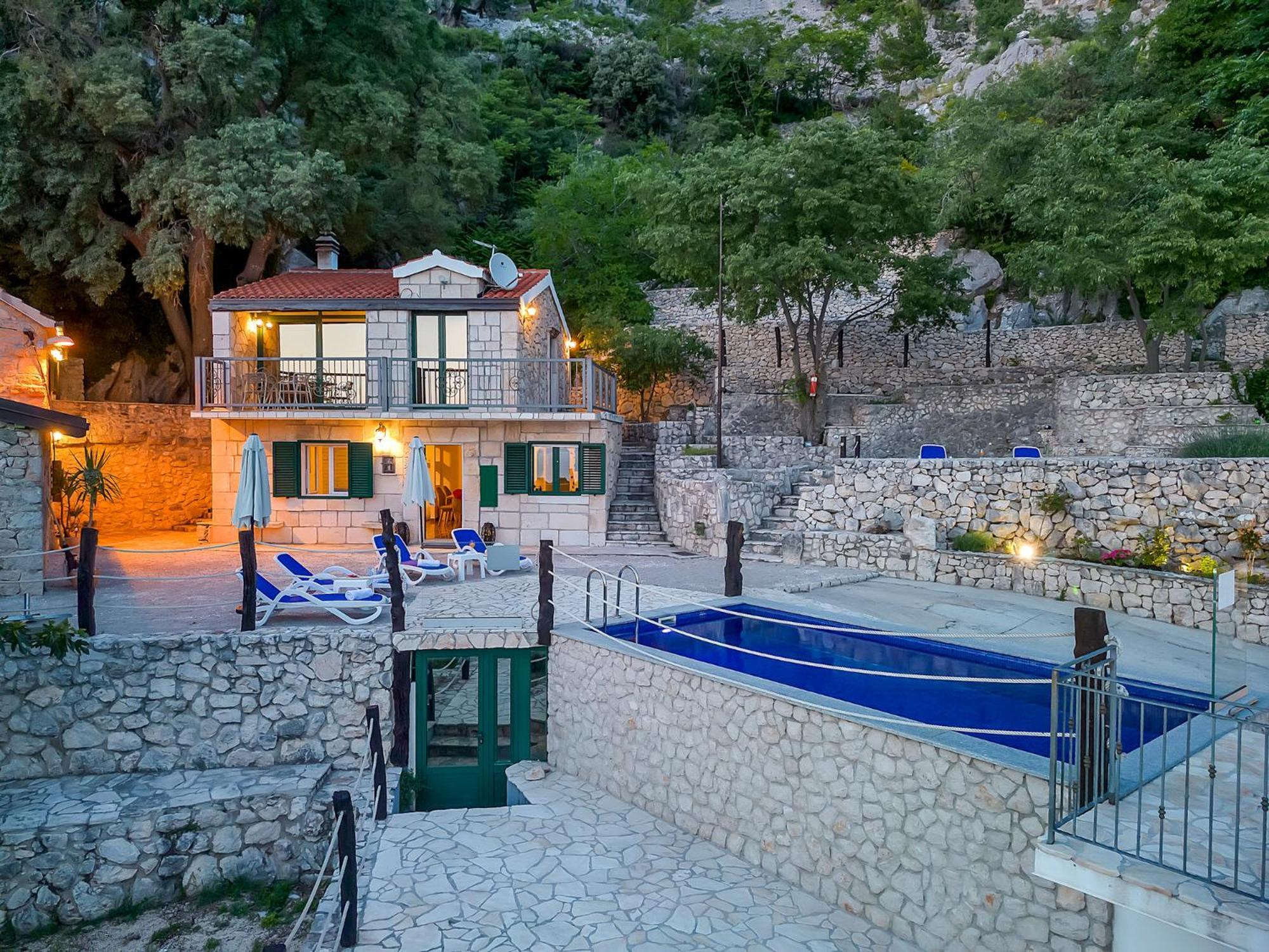 Stonehouse Residence In Makarska With Heated Pool Eksteriør bilde