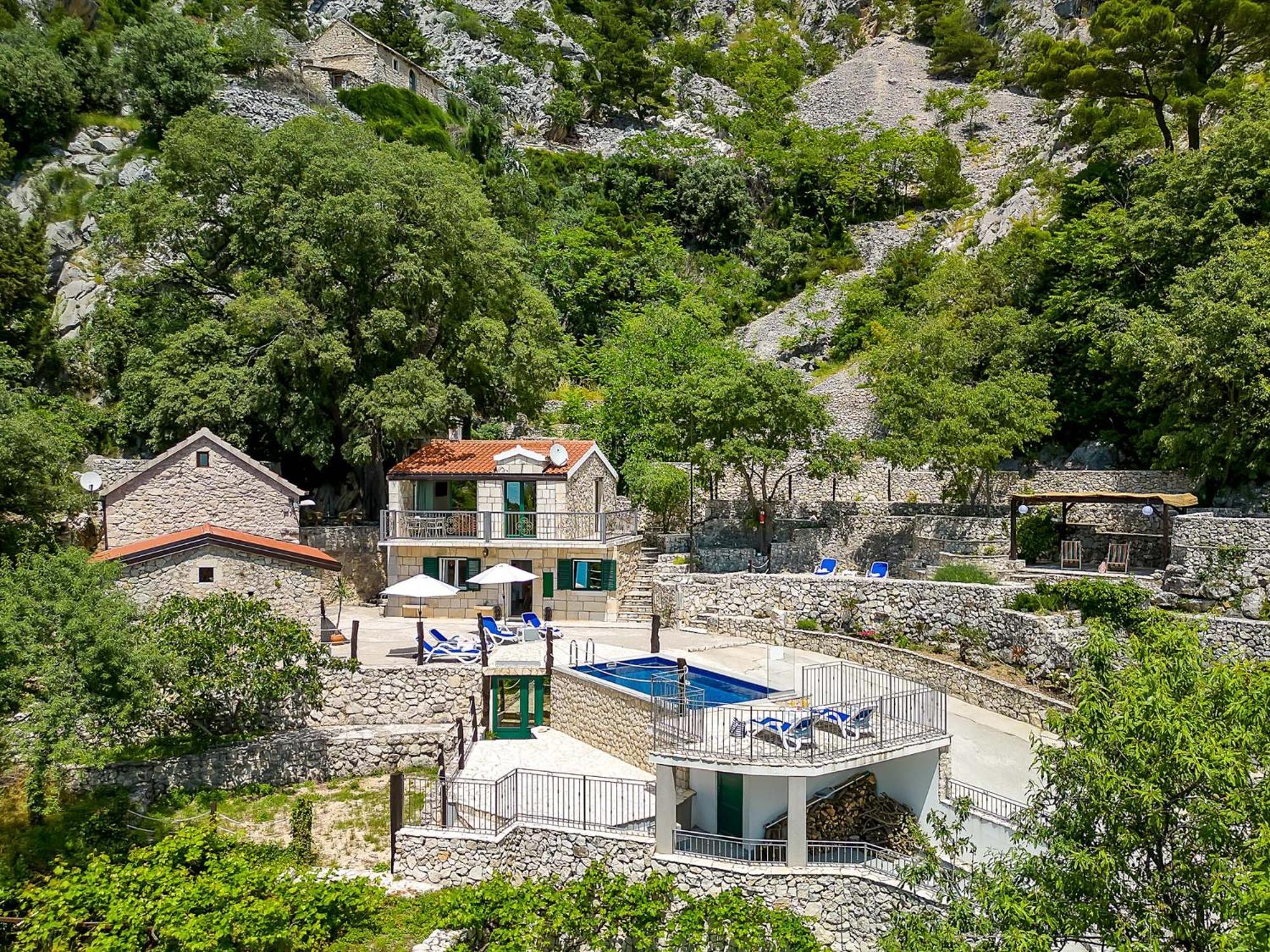 Stonehouse Residence In Makarska With Heated Pool Eksteriør bilde